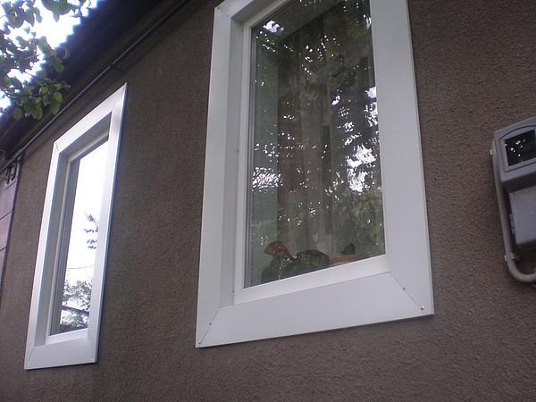 Одностворчатое пластиковое окно ПВХ Дрезна