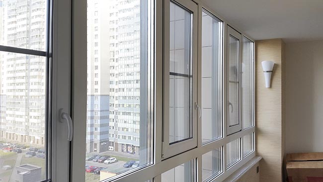 Металлопластиковое остекление балконов Дрезна