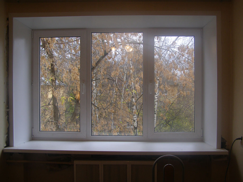 Готовые пластиковые окна для дачи и дома Дрезна